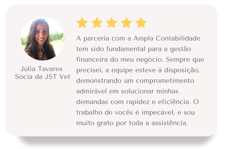 Júlia Tavares - Sócia da JST Vet