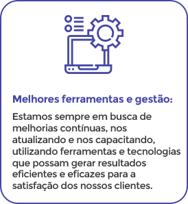 Ampla Contabilidade - Melhores ferramentas e gestão: Estamos sempre em busca de melhorias contínuas, nos atualizando e nos capacitando, utilizando ferramentas e tecnologias que possam gerar resultados eficientes e eficazes para a satisfação dos nossos clientes.